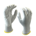 NMsafety  13 gauge Nylon(polyester) liner coated PU on palm glovess